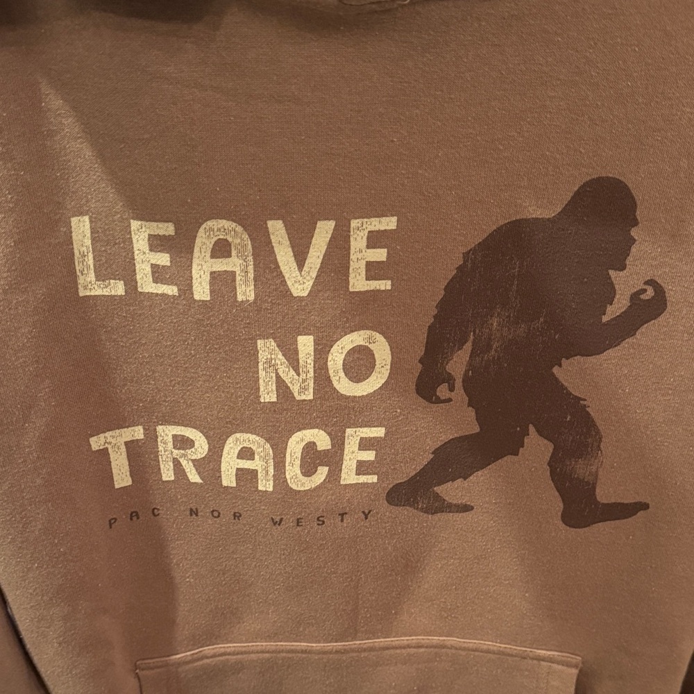 PAC Nor Westy Sasquatch Brown Hoodie - Picture 2 of 8